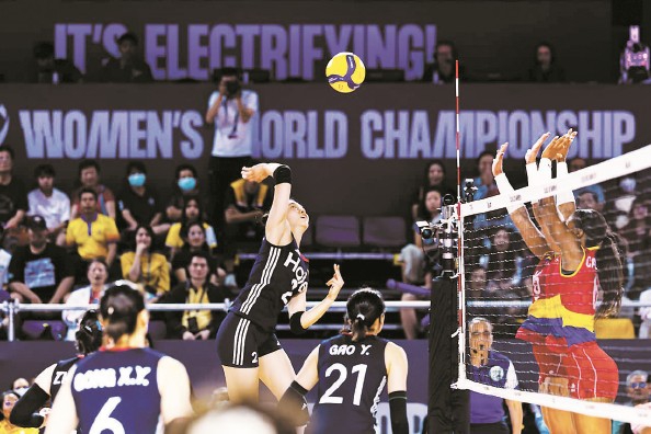 遇法国女排, 一旦让她们 遇法国女排, 一旦让她们